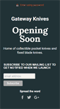Mobile Screenshot of gatewayknives.com